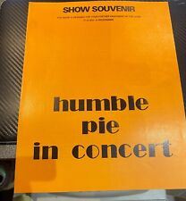 Humble pie tour for sale  SUTTON COLDFIELD