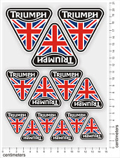 Triumph motorcycle decals for sale  DUNSTABLE