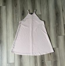 Vestido feminino Forever 21 sem mangas decote halter linha A silhueta rosa pequeno comprar usado  Enviando para Brazil