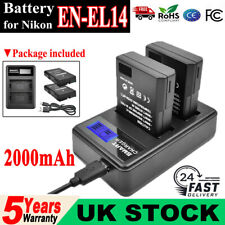 2000mah el14 battery for sale  BIRMINGHAM