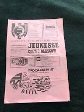 Jeunesse esch celtic for sale  GLASGOW