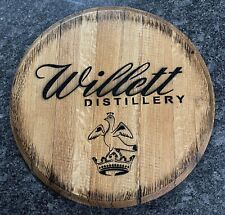 Decoração de bar (destilaria WILLETT) autêntica tampa de barril Kentucky Bourbon recuperada comprar usado  Enviando para Brazil