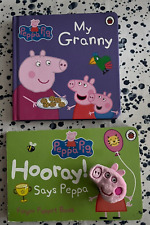 Two hardback peppa for sale  BEXHILL-ON-SEA