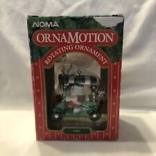 Antigo 1989 Noma Ornamotion enfeite rotativo de Natal Papai Noel no carrinho de golfe na caixa, usado comprar usado  Enviando para Brazil