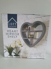 Heart mirror shelf for sale  Ireland