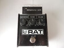 Pedal de efeitos de distorção vintage 1985 ProCo Whiteface Rat original LM308N IC, usado comprar usado  Enviando para Brazil