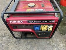 Honda em5500cxs generator for sale  BOLTON