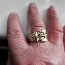 Gents buckle ring for sale  LONDON