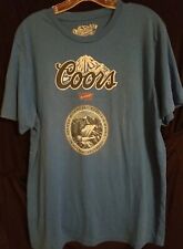 Coors tshirt blue for sale  Little Rock