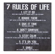 Rules life motivational for sale  Malakoff