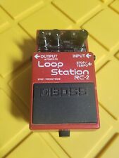 Pedal de efeitos de guitarra Boss RC-2 loop station looper com adaptador de energia comprar usado  Enviando para Brazil