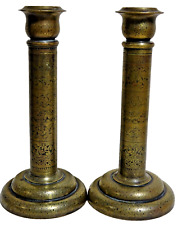 victorian brass candlesticks for sale  BARNSLEY