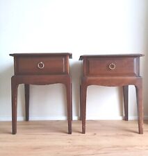 mahogany bedside table for sale  BOGNOR REGIS