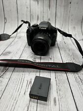 Cámara digital Canon EOS Rebel T3 SLR negra con lente EFS 18-55 mm sin cargador segunda mano  Embacar hacia Argentina