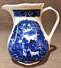 blue white jug for sale  DISS