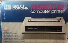 Vintage Smith Corona Dot Matrix Computer Printer Fastext 80 In Box Powers for sale  Shipping to South Africa