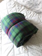 Green checked fleece for sale  LIVERPOOL