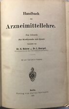 Antico libro farmacologia usato  Roma