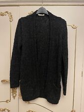 Black textured cardigan for sale  MANCHESTER