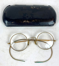 Vintage rundbrille metalletui gebraucht kaufen  Eschwege