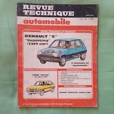 REVUE TECHNIQUE RENAULT 5 supercinq 1.4 gtl ts gts tse automatic rta r5 super 5  comprar usado  Enviando para Brazil