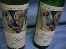 lote de 2 "1973 Chateau Mouton Rothschild garrafa vazia etiqueta Pablo Picasso" comprar usado  Enviando para Brazil