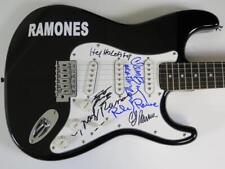 Ramones Firmado Autógrafo Auto Guitarra Por 5 Miembros JSA segunda mano  Embacar hacia Argentina