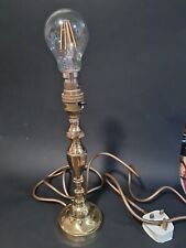 Lámparas de mesa vintage estilo candelabro con columna de latón. 28 cm de altura.  segunda mano  Embacar hacia Argentina