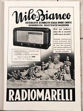 1940 pubblicita radio usato  Magenta