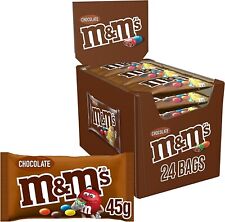 Chocolate M&M | Sacos de 24 x 45 g | melhor antes de 23/04/23 comprar usado  Enviando para Brazil