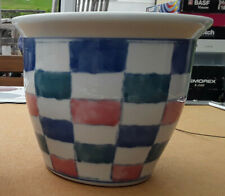 Pretty patterned planter for sale  Shipping to Ireland