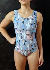 Used, Destira Gymnastics Leotard Princess Llama in Gray Size CL for sale  Shipping to South Africa