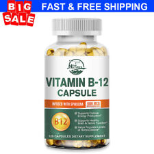 Complejo de vitamina B-12, vitaminas B para energía, cardio, ojos y píldoras del sistema nervioso segunda mano  Embacar hacia Argentina