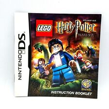 Lego Harry Potter Years 5-7 manual de instruções para Nintendo DS comprar usado  Enviando para Brazil