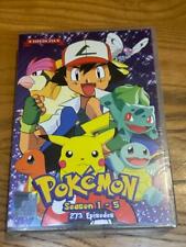 DVD Pokemon versão em inglês temporada 1-5 comprar usado  Enviando para Brazil