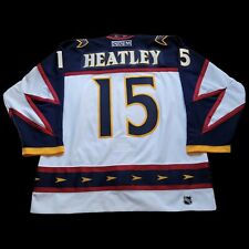 Authentic Made in Canada Dany Heatley Atlanta Thrashers Jersey CCM Vintage Rare! for sale  San Jose