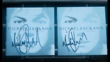 Michael Jackson original Autogramm in Person | Invincible signing Session 2001 comprar usado  Enviando para Brazil