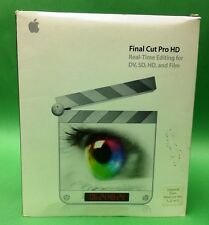 APPLE FINAL CUT PRO HD 4 Macintosh "SOMENTE MANUAIS" Boris Graffiti, usado comprar usado  Enviando para Brazil