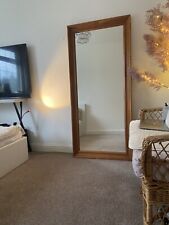 Large wooden mirror for sale  WALSALL