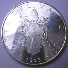 VATICANO 500 Lire AG Silver dal 1958 al 1999 FDC ( UNC ) & PROOF usato  Villaricca