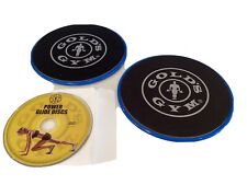 GOLDS GYM POWER GLIDE DISK for sale  Shipping to South Africa