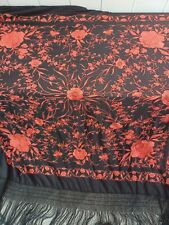Antique piano shawl for sale  CREWKERNE