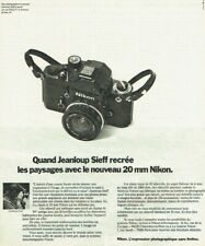 1975 nikon advertising d'occasion  Expédié en Belgium