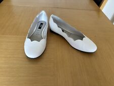 cream wide fit shoes for sale  DALKEITH