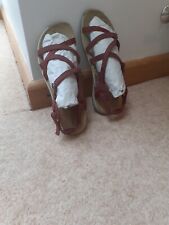 Merrell burgundy sandals for sale  NORTH WALSHAM
