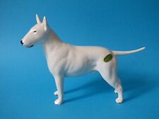 LARGE BESWICK PURE WHITE ENGLISH BULL TERRIER DOG ROMANY RHINESTONE FREE UK P+P for sale  Shipping to South Africa