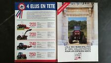 Brochure tracteurs case d'occasion  Carvin
