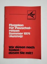 Flugplan ltu 1971 gebraucht kaufen  Gießen