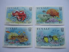 Tuvalu 1988 SG498-501 15c-60c MNH Specimens Coral Reef Life for sale  ARUNDEL