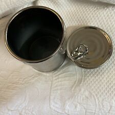 Two silver chrome for sale  LONDON
